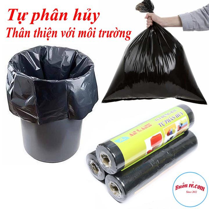 Cuộn túi đựng rác 500g tự hủy SÀI GÒN siêu dai – Buôn rẻ 00811