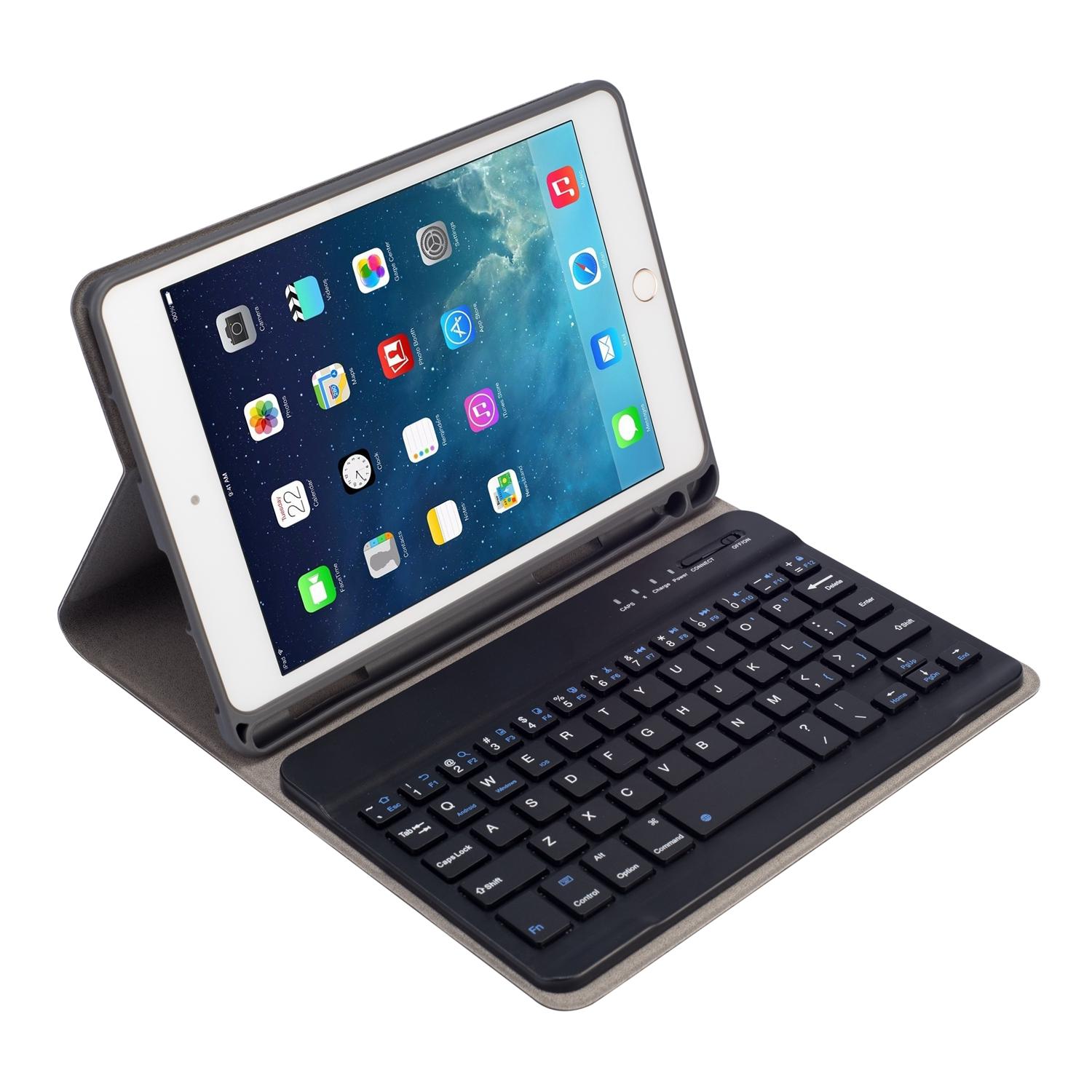 Nắp gập và bàn phím không dây Bluetooth  cho iPad mini1/2/3/4/5