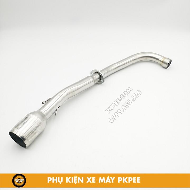 Cổ Pô Lon Tăng Inox Gắn Dream, Wave, Xe Trung Quốc, xe 50cc