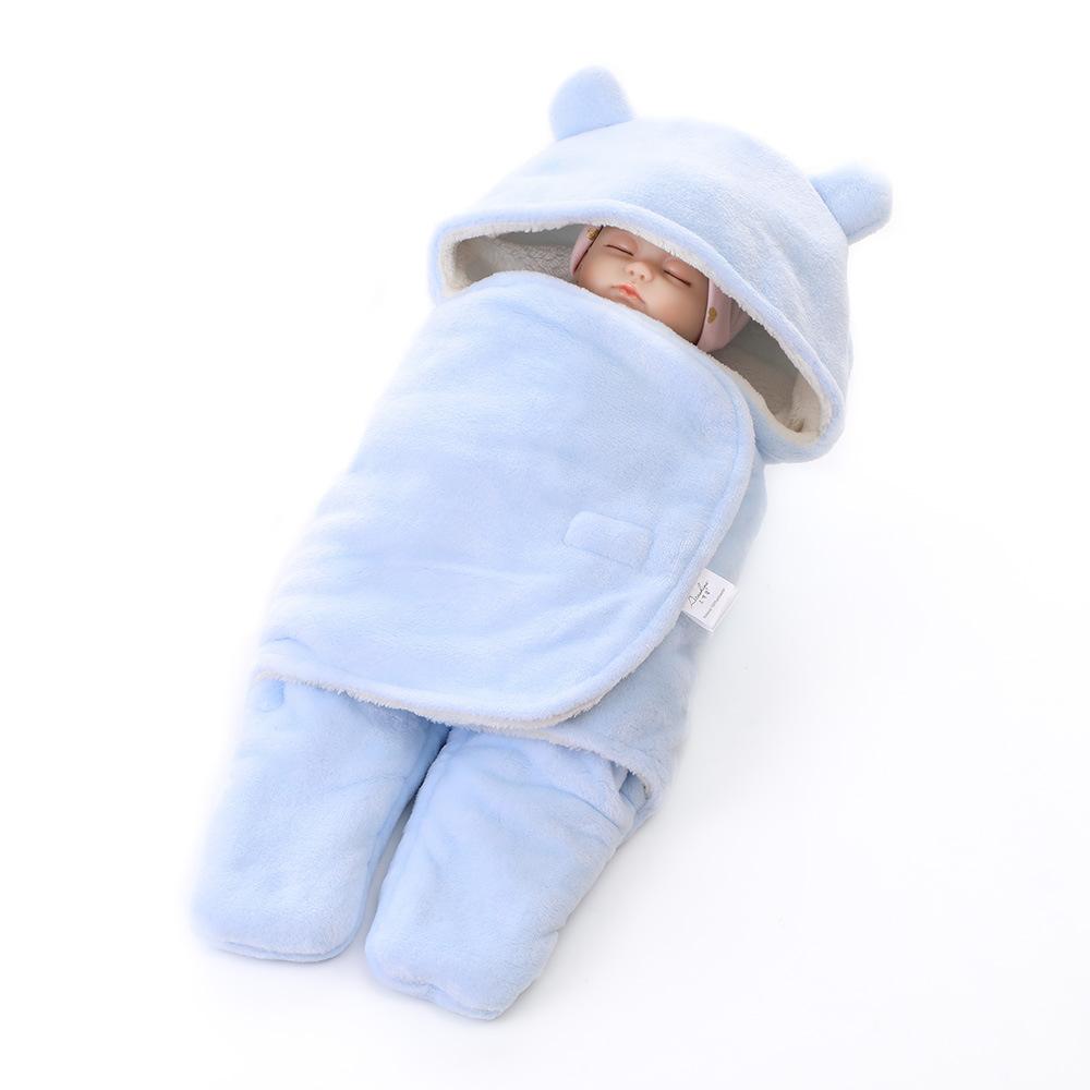 Bé Sang Trọng Túi Ngủ Sơ Sinh Dễ Thương Mềm Mại Ngủ Bọc Đầm Bé Dễ Thương Nhận Chăn Túi Ngủ Ngủ Bao
