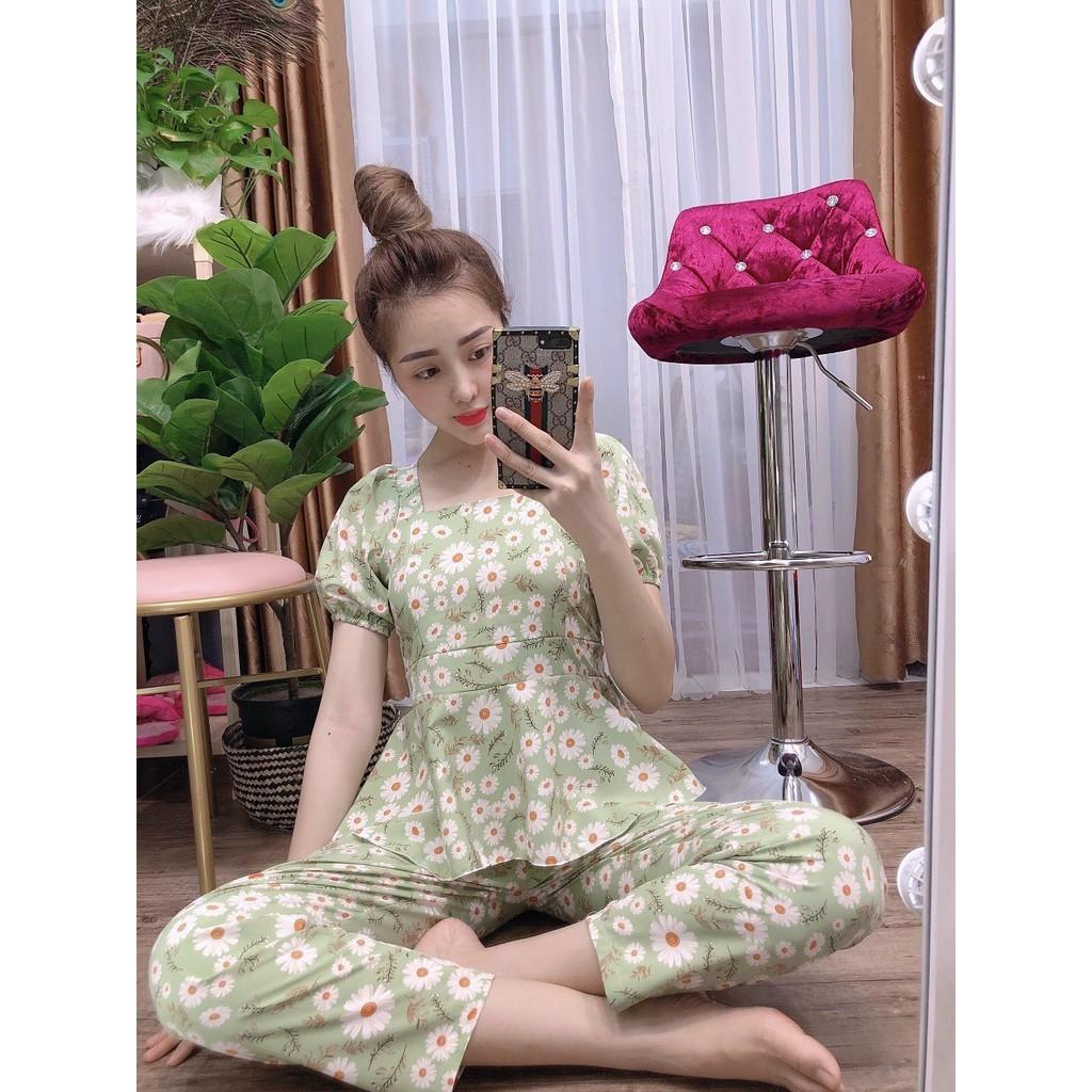 Đồ Bộ Nữ Lụa Set Bộ Quần Dài Chất Lụa Mềm Mịn hxfashion