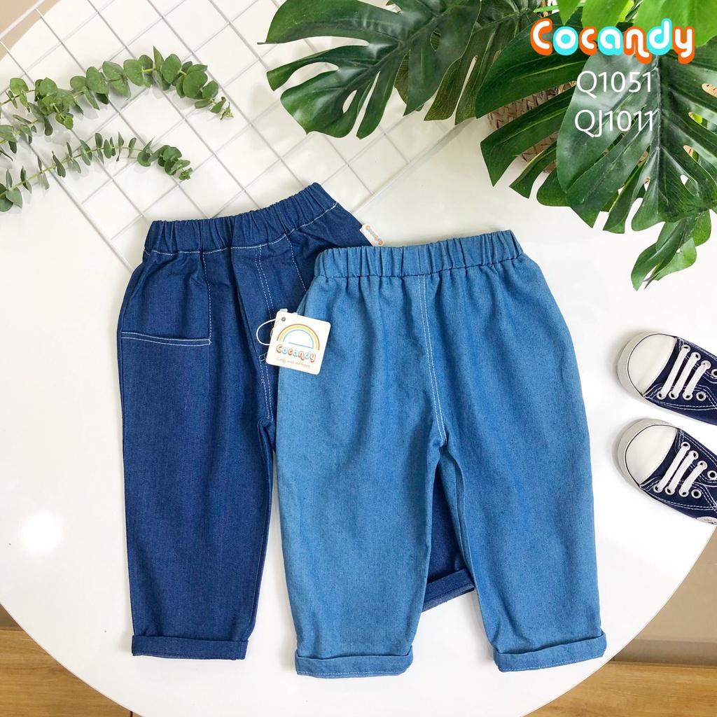 Quần dài jean xanh cho bé của COCANDY mã QJ101154, Q0151