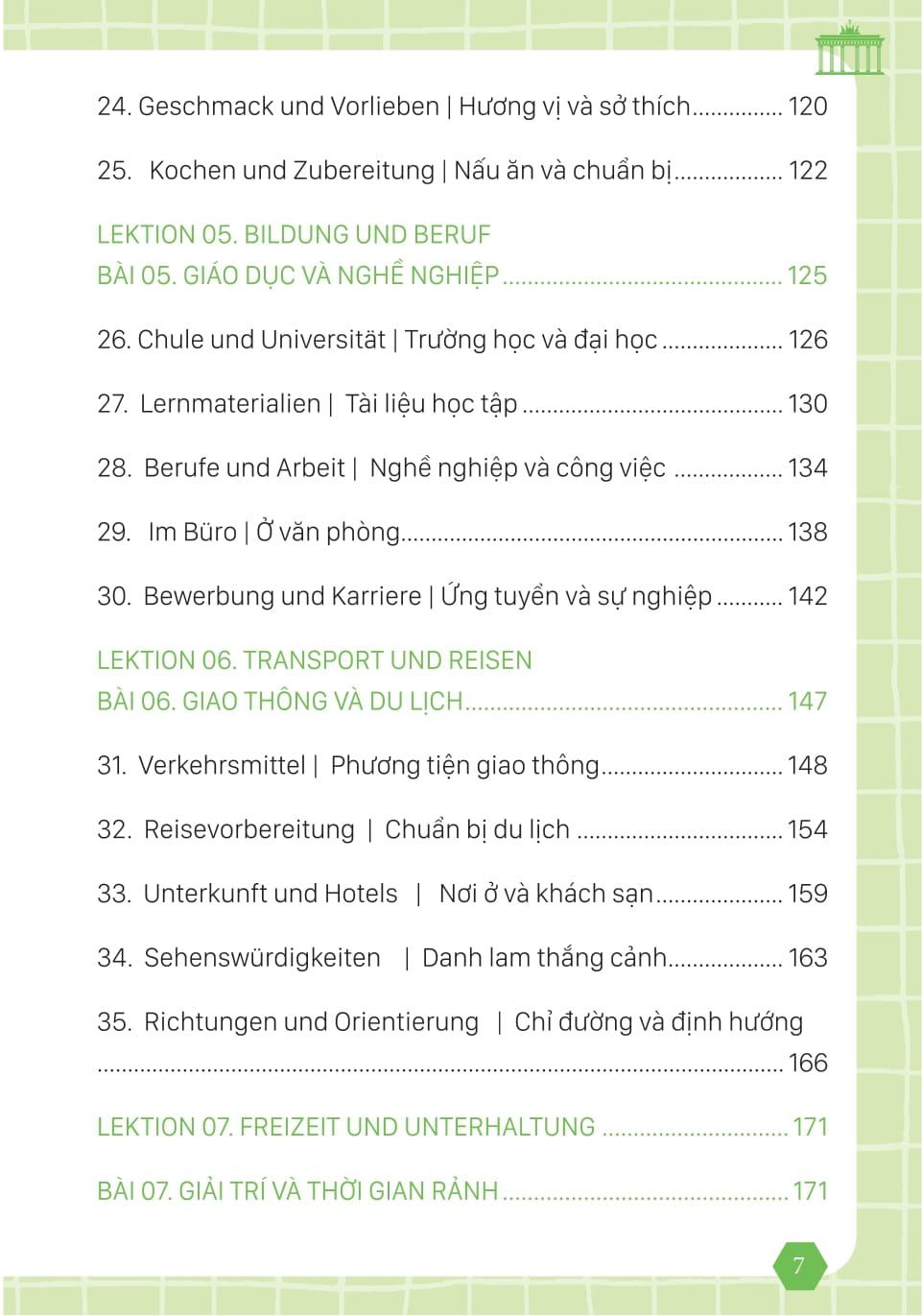 Sách - 3300 Từ Vựng Tiếng Đức Thông Dụng Theo Chủ Đề Dành Cho Người Mới Bắt Đầu