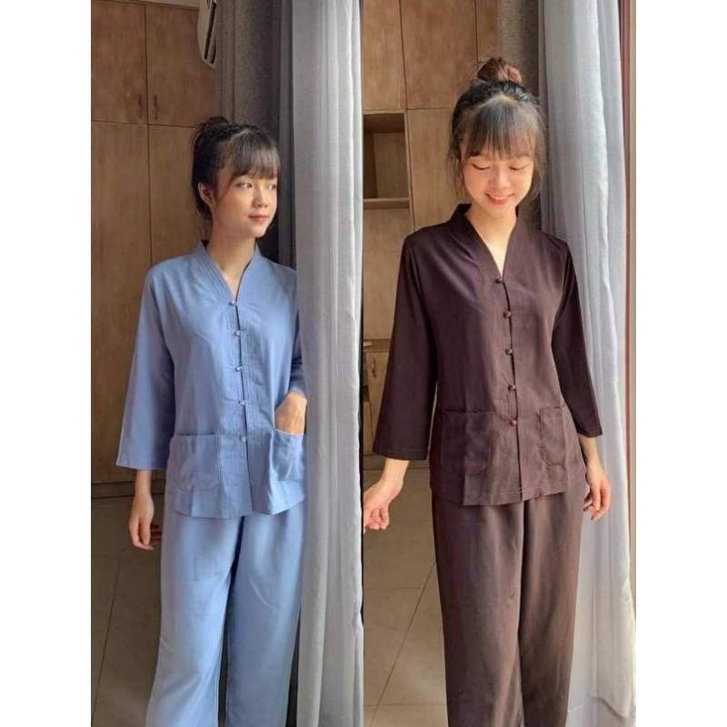 #đồ lam đi chùa#balai không thêu