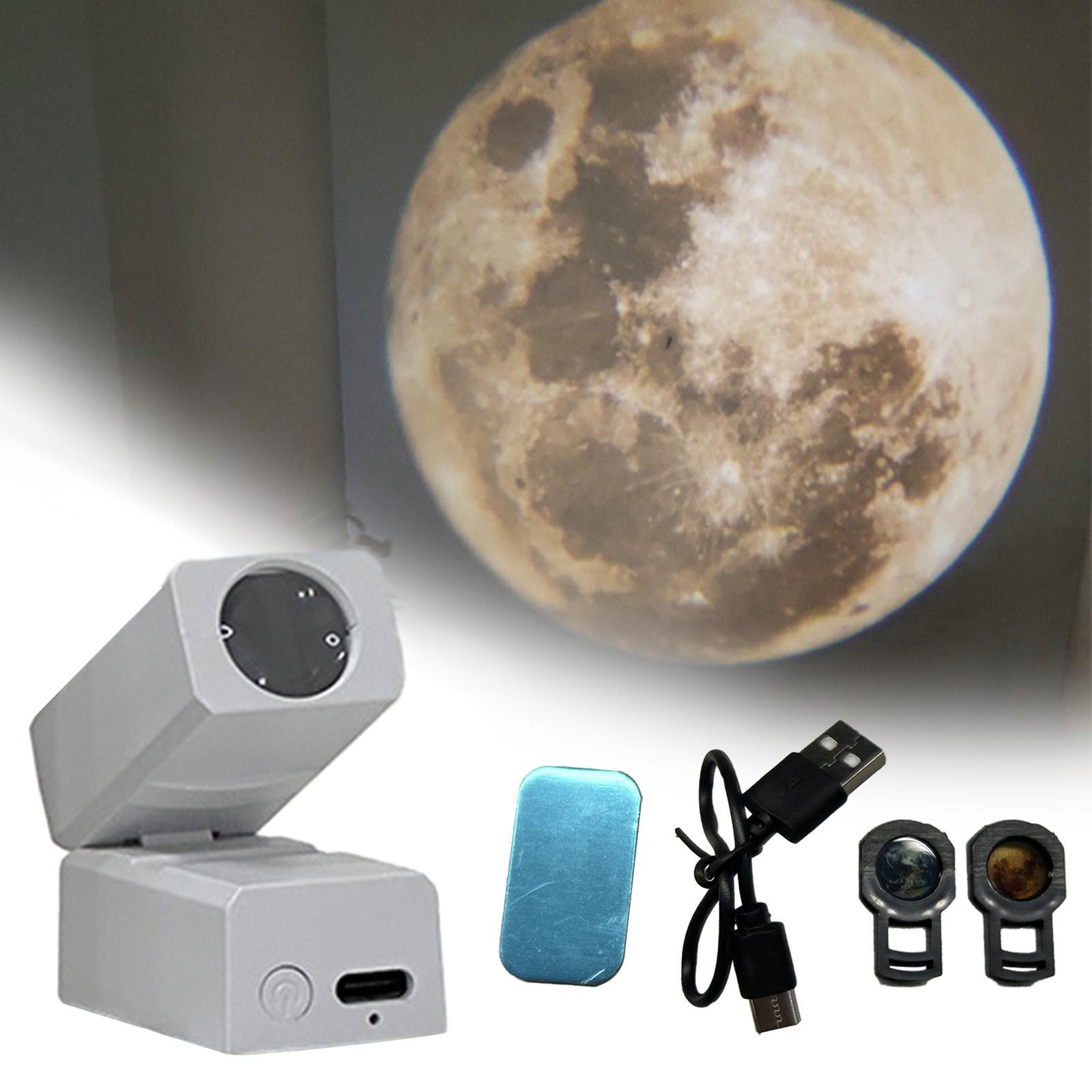 Earth Moon Projection Lamp Bedside Lamps