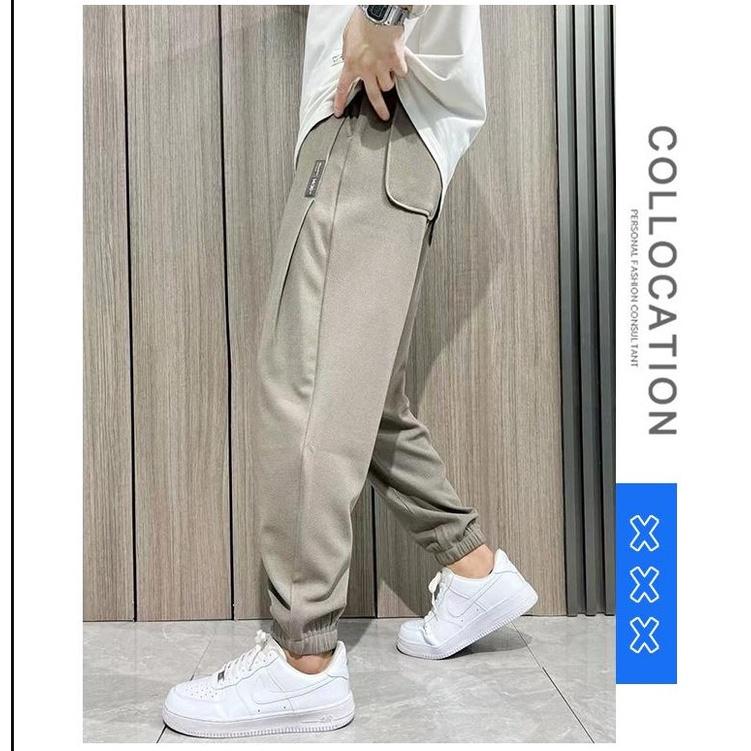 Quần jogger nam thể thao thun da cá , Quần jogger AUMI cao cấp chống thấm , thoáng mát thích hợp dạo phố