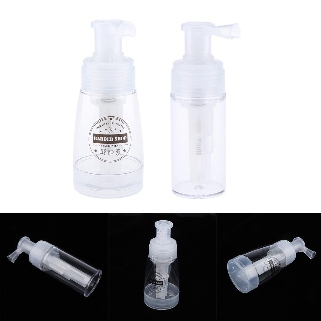 2pcs Empty Powder Spray Bottle Cosmetic Bottles  for Glitter,Makeup
