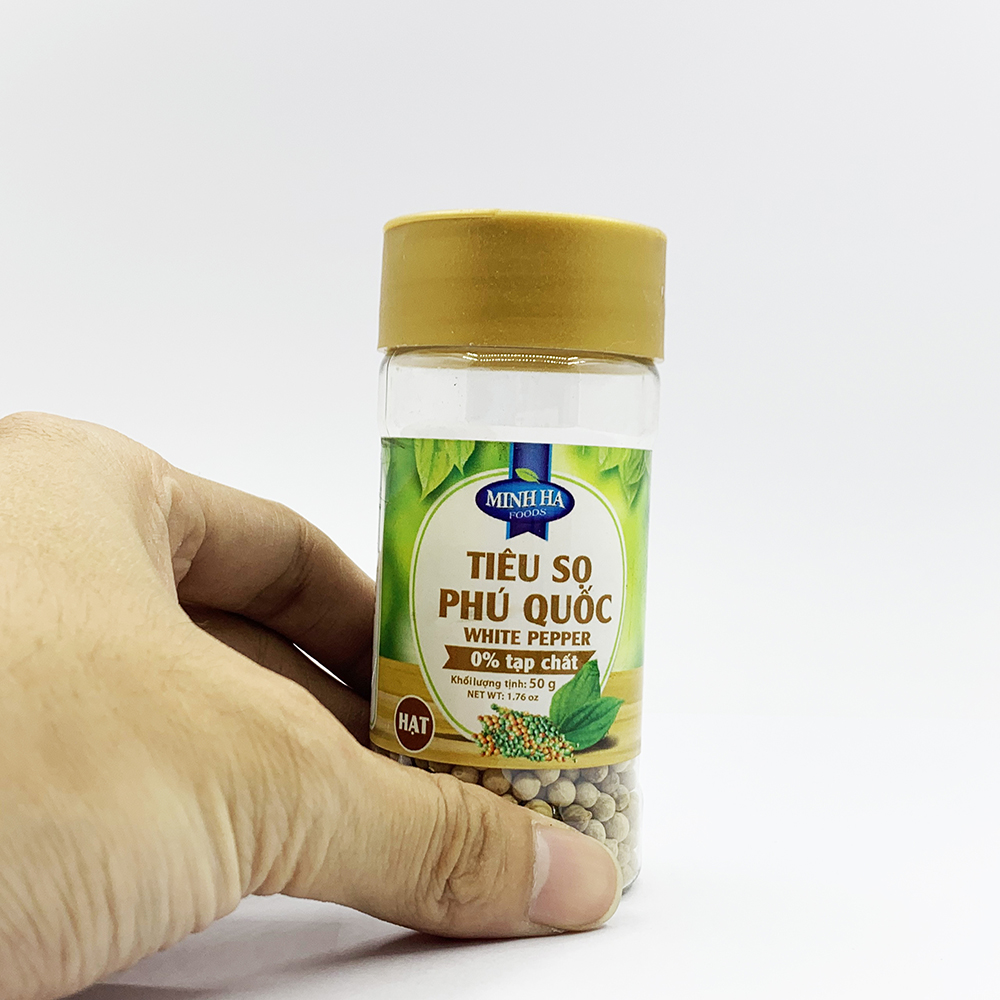 Tiêu sọ hạt Phú Quốc Minh Hà 50g