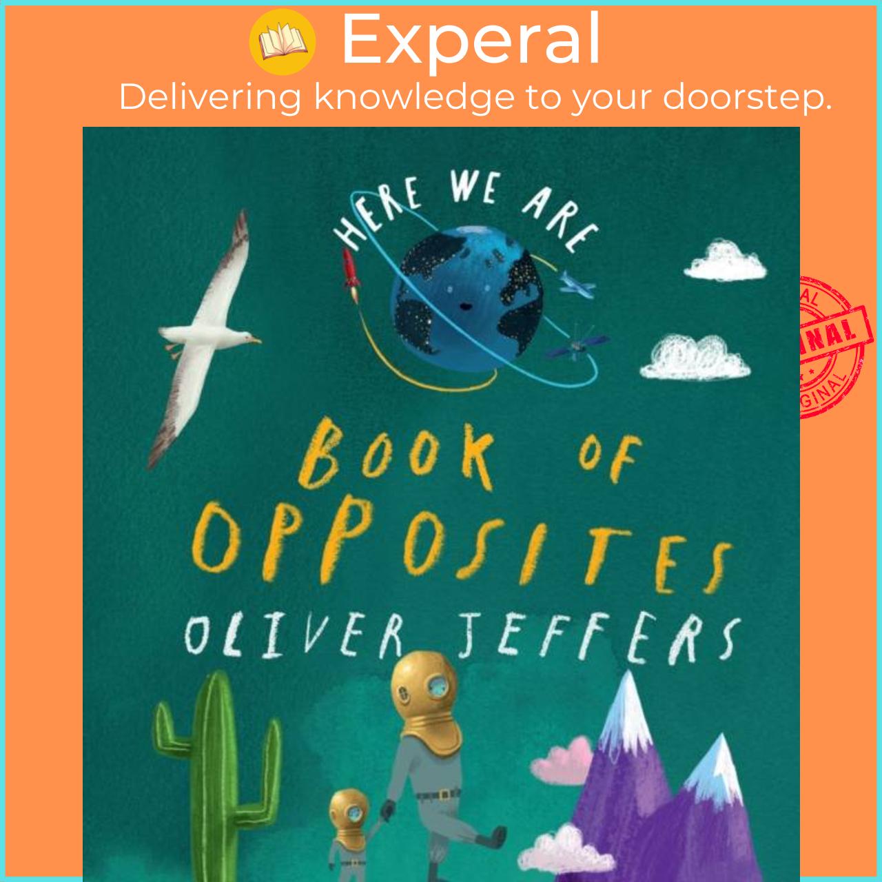 Sách - Book of Opposites by Oliver Jeffers (UK edition, boardbook)