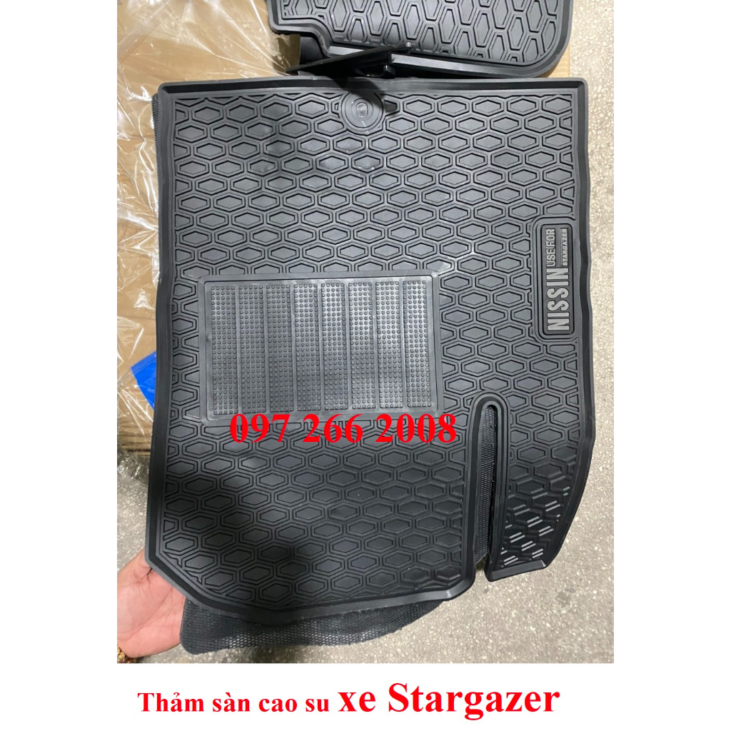 Thảm Lót Sàn Cao Su Xe Stargazer 2022- 2023 Sàn Cao Su Đúc không Mùi Mẫu Nissin cao cấp