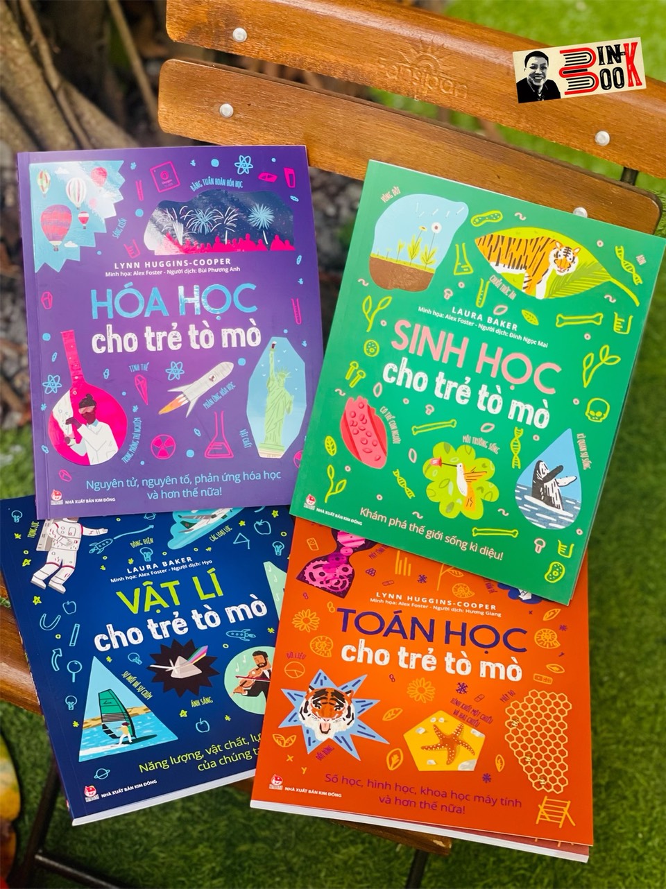 HÓA HỌC TOÁN HỌC VẬT LÝ SINH HỌC CHO TRẺ TÒ MÒ – Nxb Kim Đồng
