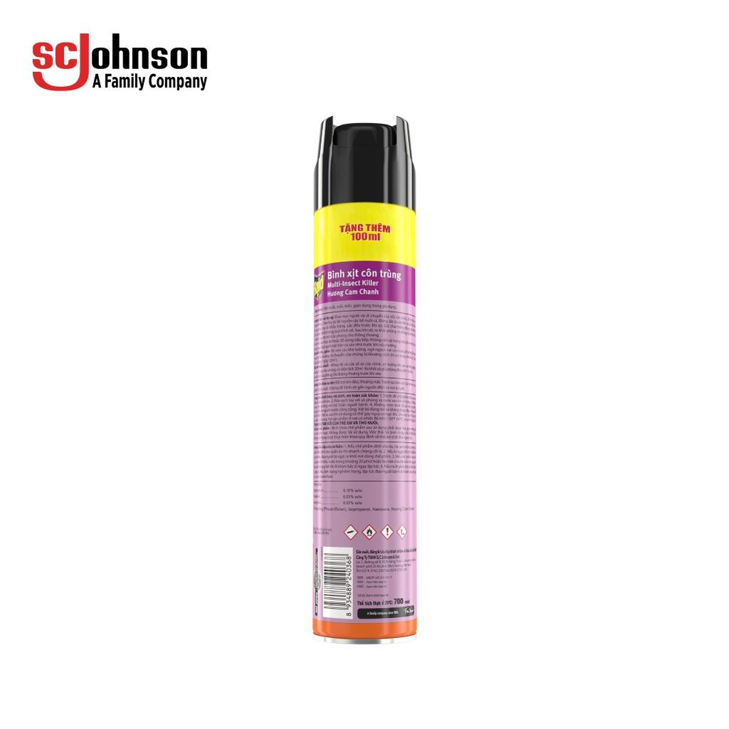 SHIP NHANH Bình Xịt Côn Trùng RAID Hương Cam Chanh 600ML + Tặng Thêm 100ML-GIAO NHANH