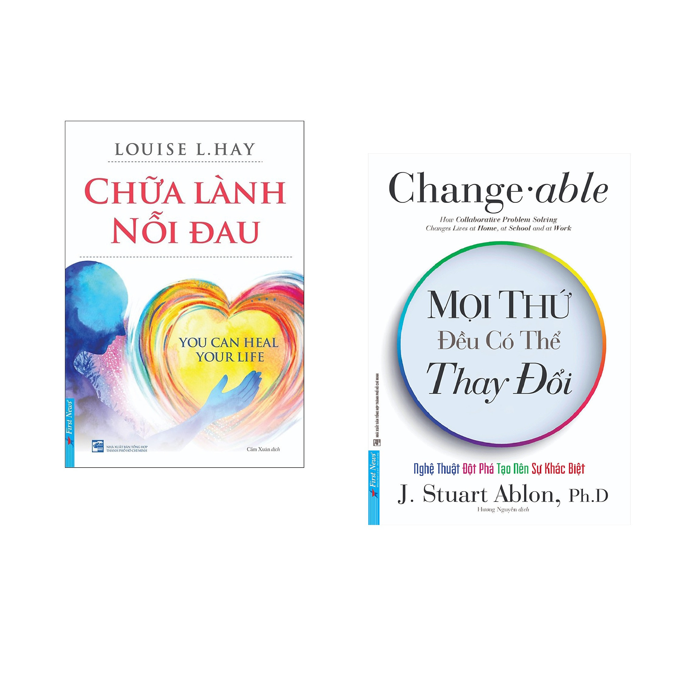 Combo 2 cuốn sách: Chữa Lành Nỗi Đau + Mọi Thứ Đều Có Thể Thay Đổi