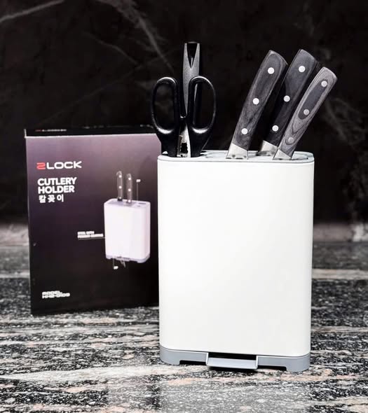 Giá Đựng Dao Kéo 2Lock Korea - Cutlery Holder Cao Cấp hàng chính hãng