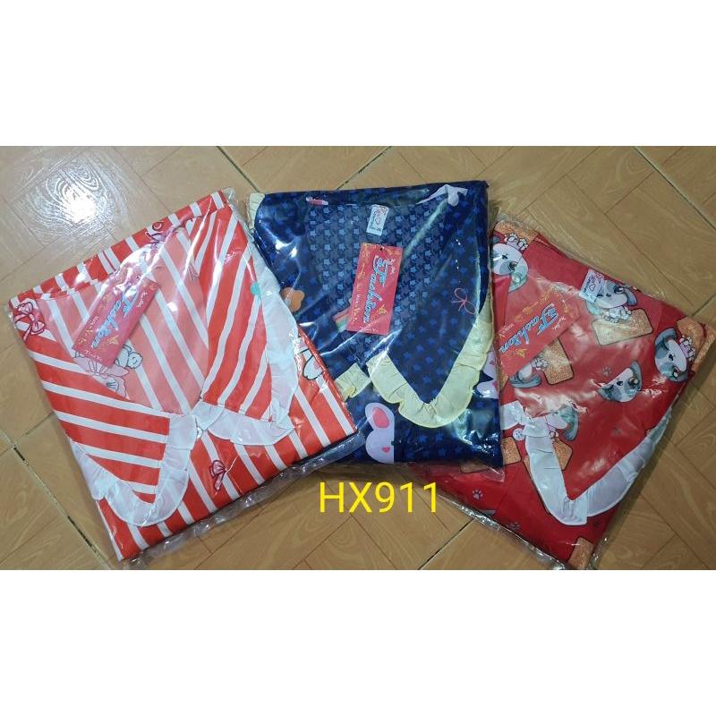 Đồ Bộ Tiểu Thư Pijama Nữ Mặc Nhà Quần Đùi Lụa Thái Cao Cấp Mềm Mịn