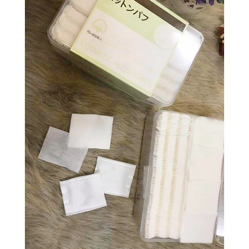 Hộp bông tẩy trang Miniso 2in1 475 miếng