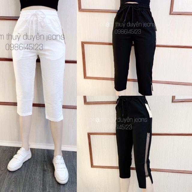 QUẦN BAGGY NGỐ THÔ ĐŨI PHA LƯỚI HOT HIT