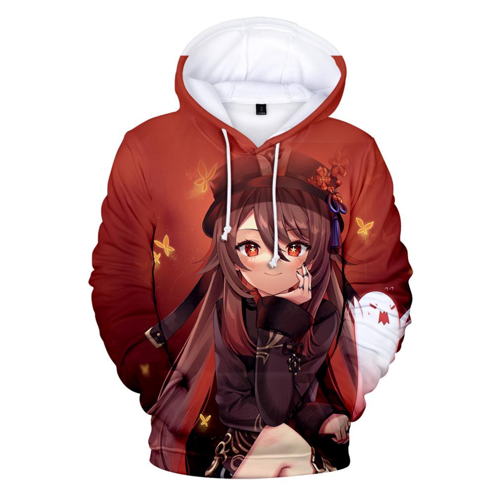 Trò Chơi Genshin Va Đập Hồ Tạo Khoác Áo Nỉ Bé Trai Bé Gái Thời Trang Có Mũ Trùm Đầu Xu Hướng Mới Giày Trẻ Em Quần Áo Dạo Phố Áo Thun