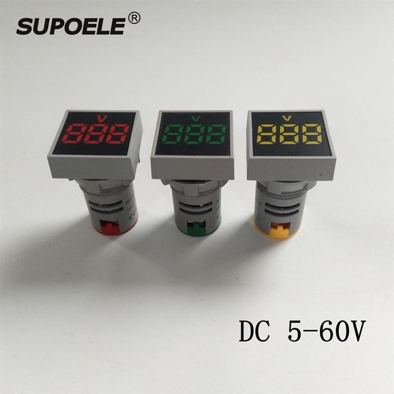 Vôn kế DC 5V - 60V đo điện áp một chiều