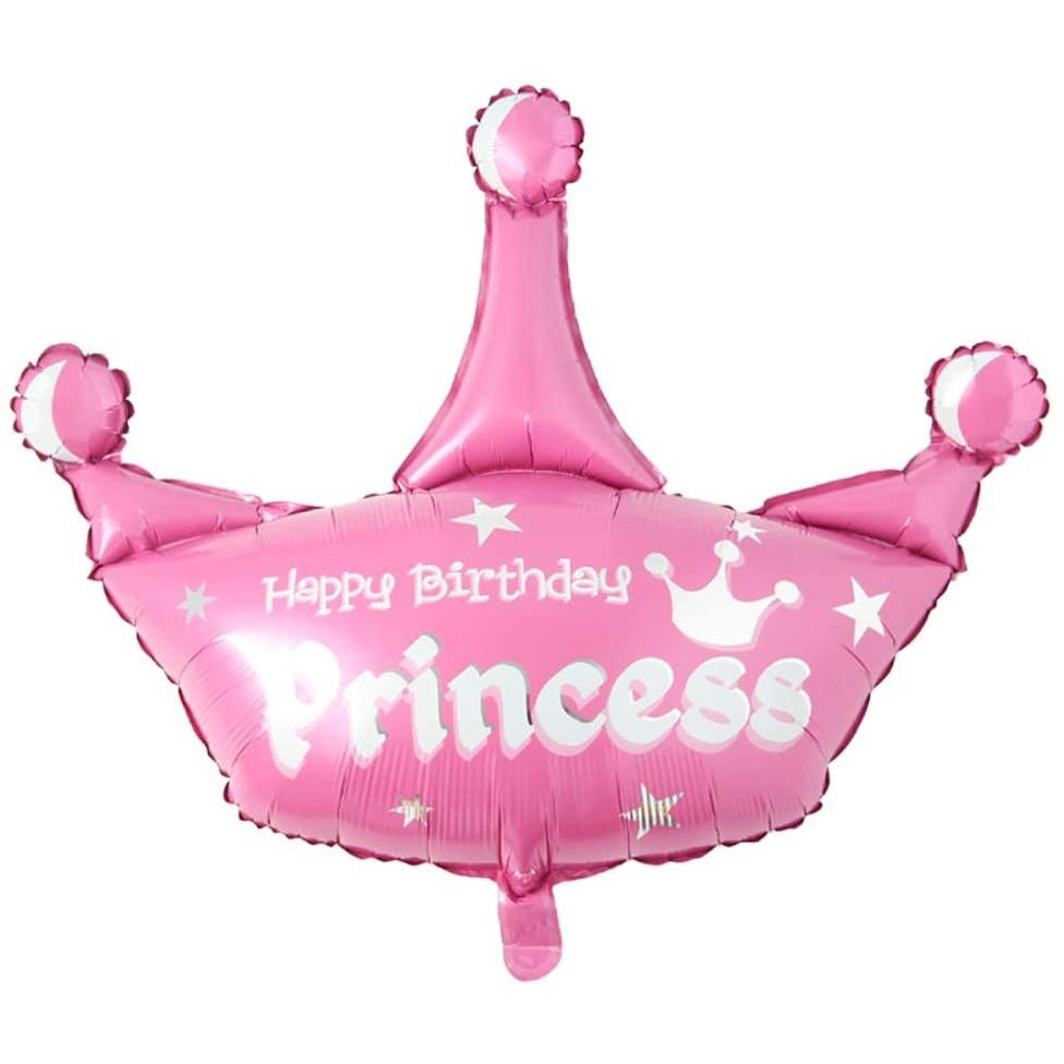 UNICORN, KÌ LÂN HỒNG - Combo bong bóng trang trí sinh nhật Happy Birthday tông hồng nhạt cho bé gái (Có đầy đủ phụ kiện)