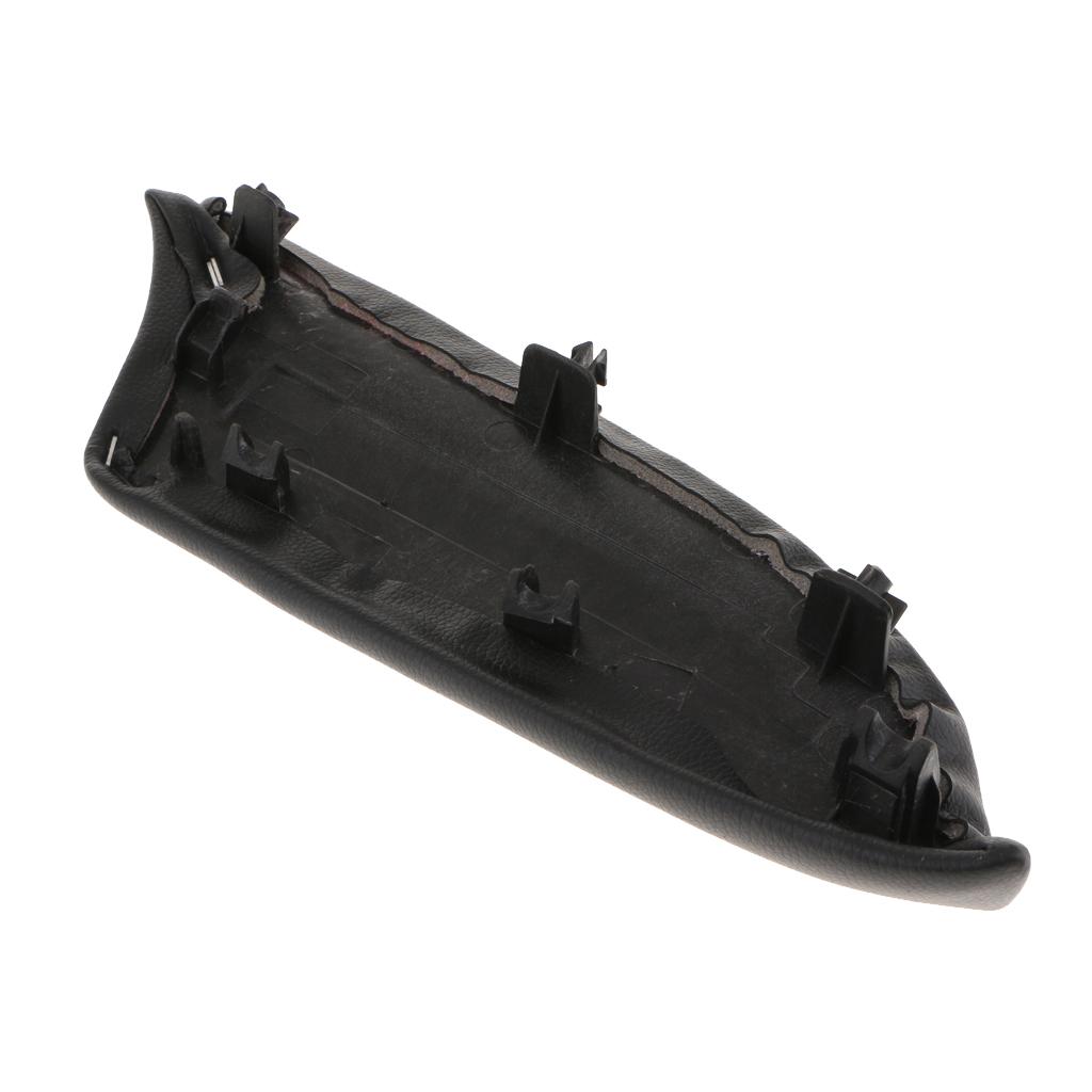 Inner Left Door Panel Armrest Real Leather For Honda Accord 08-12 Black