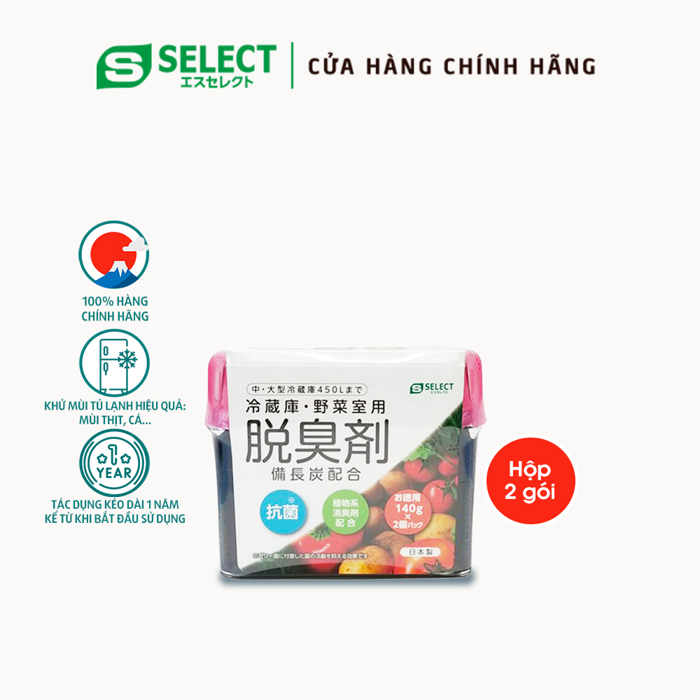 HỘP KHỬ MÙI TỦ LẠNH S SELECT NHẬT BẢN