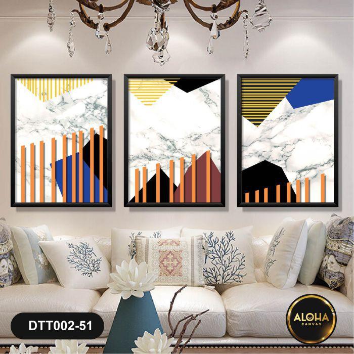Bộ 3 Tranh Canvas Treo Tường Hiện Đại Cầu Thang Phòng Khách Phòng Ngủ Phòng Bếp Giá Rẻ