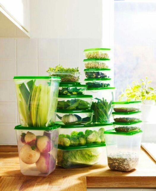 Bộ Hộp Nhựa Đựng Thức Ăn 17 Hộp