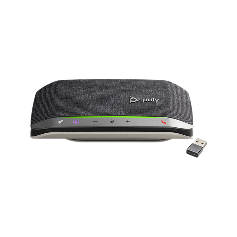 Loa Hội Nghị Không Dây Poly Sync 20+ Bluetooth/USB-A kèm BT600 Hàng Chính Hãng