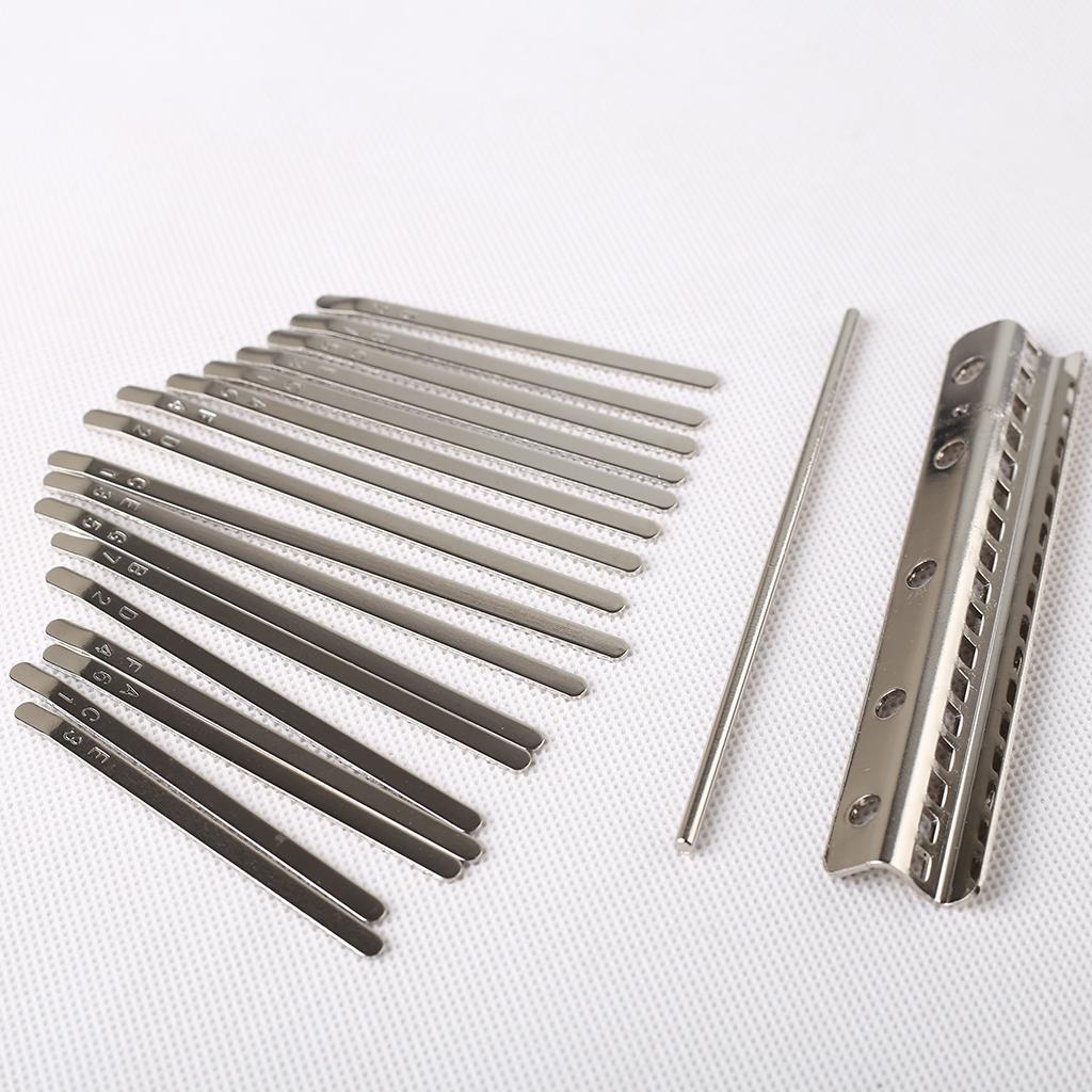 Thumb Piano Bridge Yên 17 Phím Set Kit Cho Bộ Phận Thay Thế DIY Của Kalimba