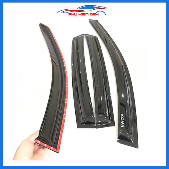 Vè mưa Kona 2018-2020 vè đen che mưa bảo vệ trang trí xe