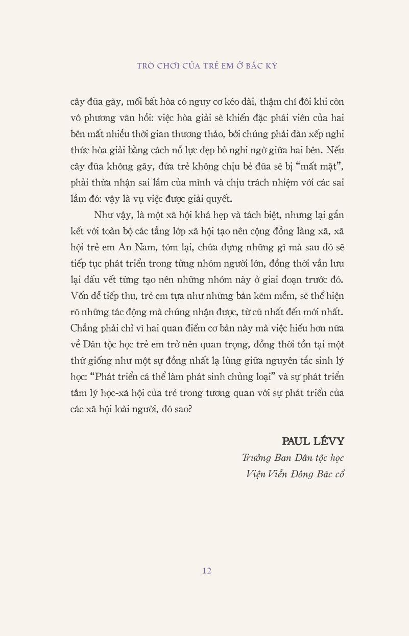 Trò Chơi Của Trẻ Em Ở Bắc Kỳ