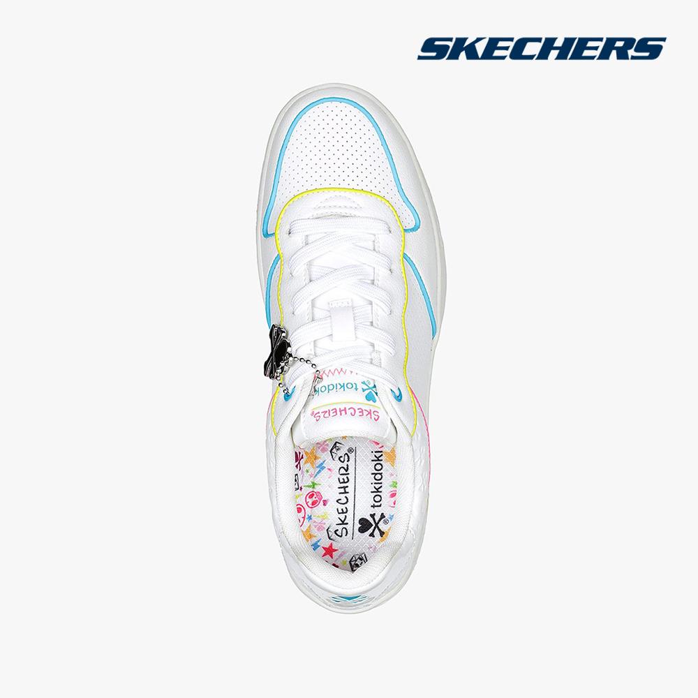 SKECHERS - Giày thể thao nữ cổ thấp thắt dây Upbeats 155228