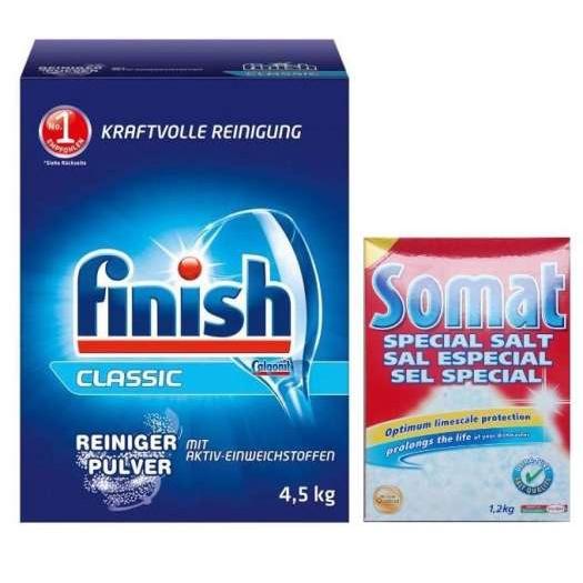 Bột Rửa Chén Bát Finish - Finish Calgonit Classic Reiniger-Pulve 4.5kg