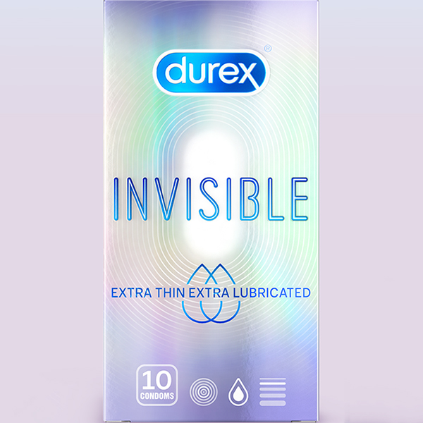 Bao cao su Durex Extra Thin Extra Lubricated (Hộp 10 Cái)