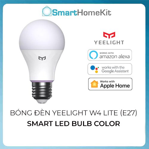 Hình ảnh Bóng đèn Yeelight LED Bulb W3/ W4 Lite (E27) – đèn 16 triệu màu Bản Quốc Tế - Hàng Chính Hãng