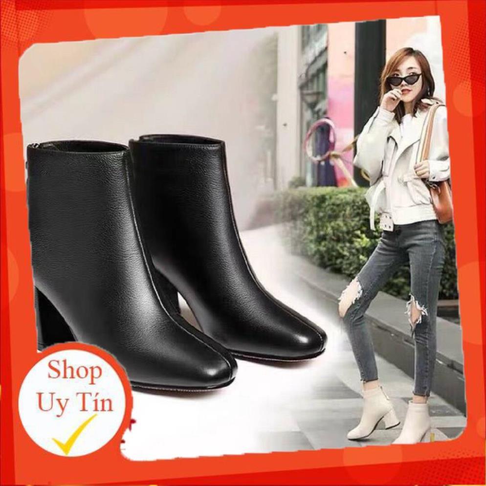 Boot da nữ công sở chất da đẹp