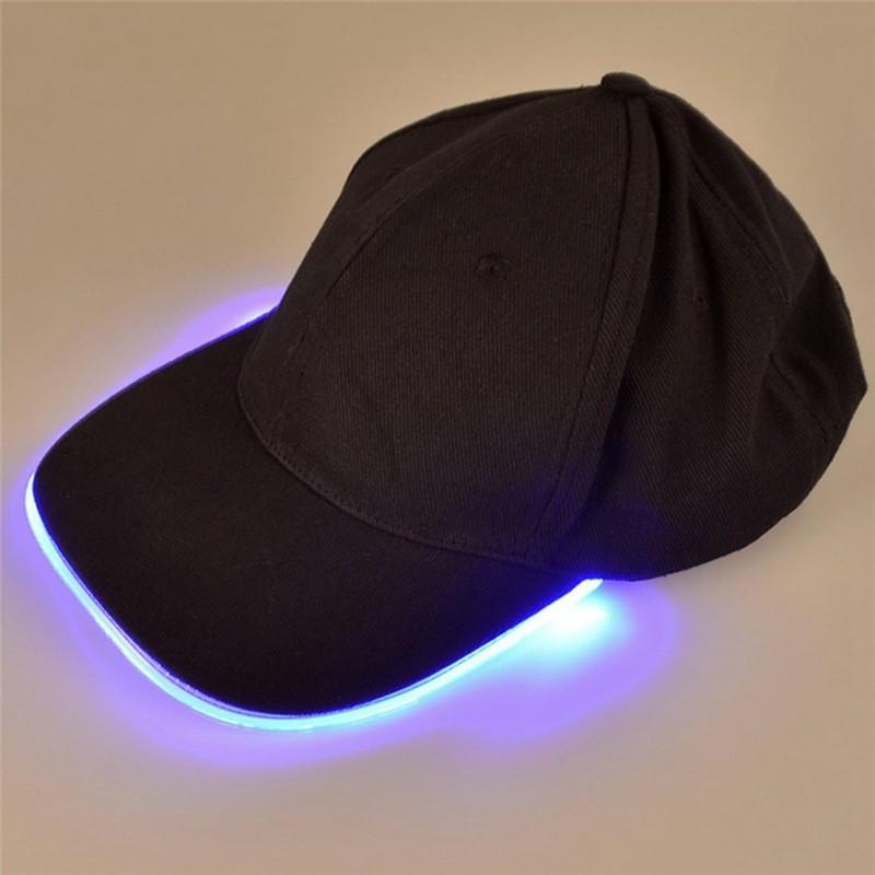 (M07) Mũ vải thể thao có đèn LED phát sáng