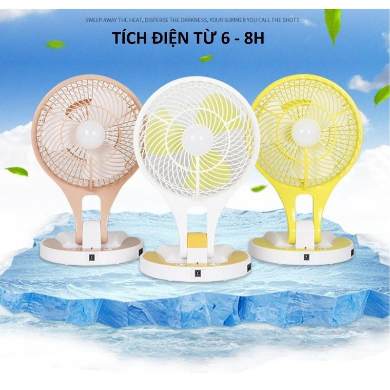 Quạt sạc tích điện Mini Fan JR 5580