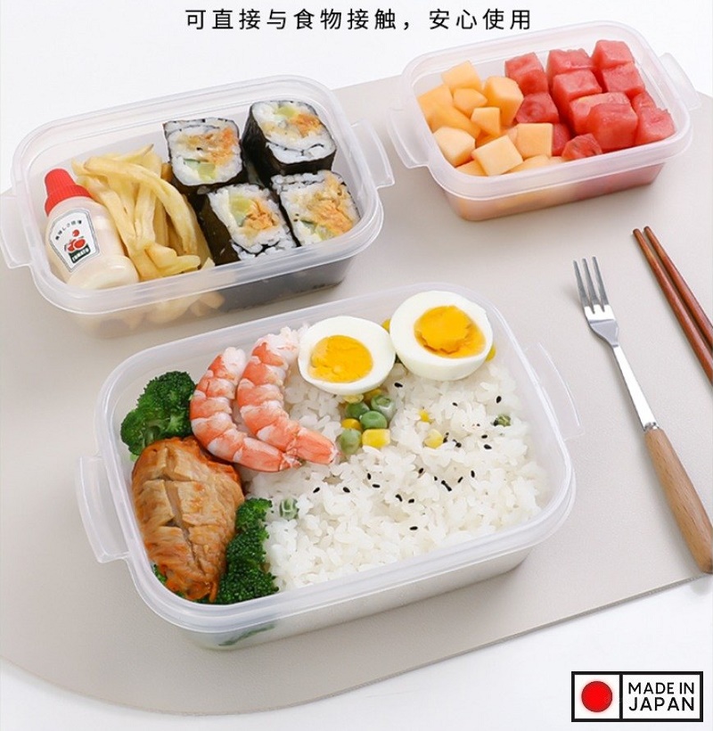 Hộp đựng thực phẩm có van thông hơi - Hàng nội địa Nhật Bản