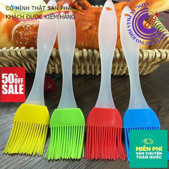 Chổi Quét Dầu - Cọ Quét Dầu Ăn, Quét Mỡ, Phết Mặt Bánh Bằng Silicon Chịu Nhiệt - Hàng Cao Cấp