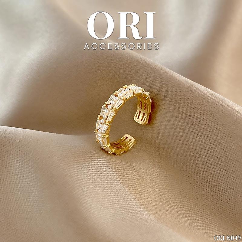 Nhẫn nữ Freesize pha lê Oriana thời trang độc đáo ORI ACCESSORIES N049