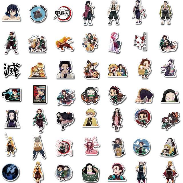 Sticker dán cao cấp DEMON SLAYER Cực COOL ms#120