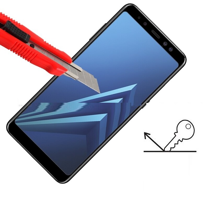 Dán kính cường lực full 5D tràn màn hình dành cho SamSung Galaxy A9 2018