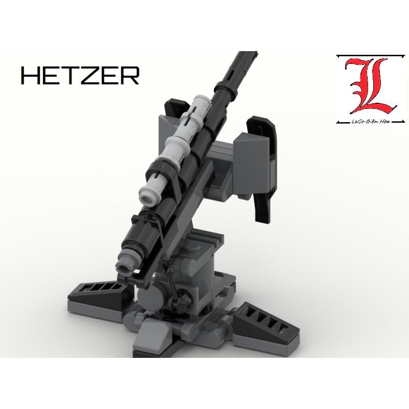 Đồ chơi lắp ráp Moc Canon Hetzer