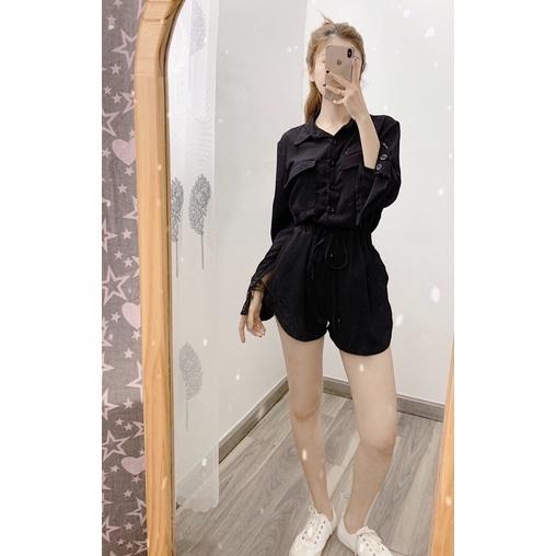Set áo somi túi nắp-short 2m