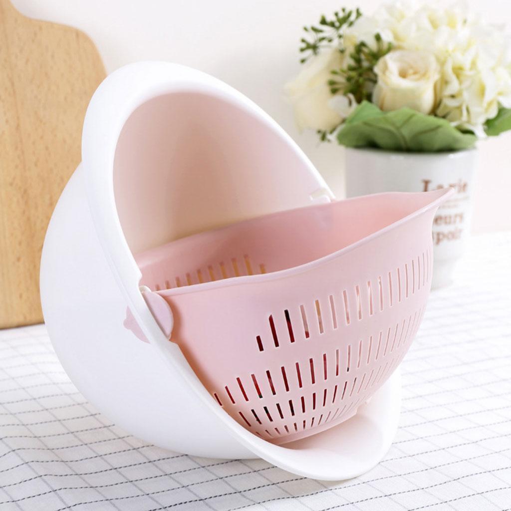 Basket Bowl Rice Washing Vegetables  Gadget