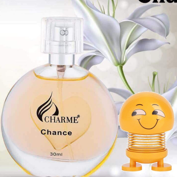 Nước hoa Charme Chance 30ml -Tặng Kèm Thú Nhún Mặt Cười Siêu Dễ Thương