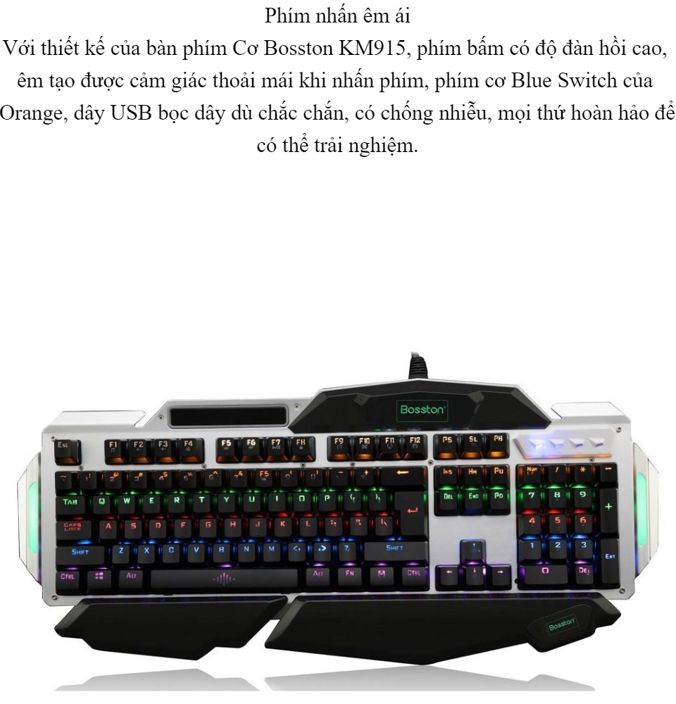 Phím Cơ Bosston MK915 Chuyên Gaming - JL - HÀNG CHÍNH HÃNG