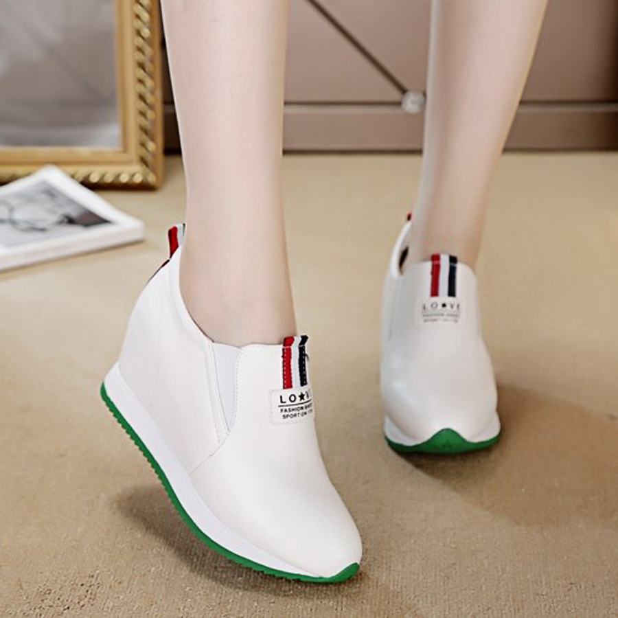 Giày Slipon Đế Xuồng 8CM